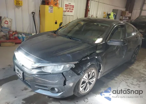 2018 Honda Civic Ex-T из США, поврежденный, VIN 2HGFC1E36JH646331